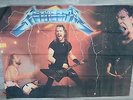 Metallica live hardrock rock group music artist poster FLAG