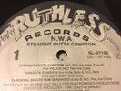 N.W.A. NWA  STRAIGHT OUTTA COMPTON LP