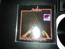 RAVEN All For One LP 1983 Megaforce Records Inc w/ SHRINK METALLICA TANK NWOBHM