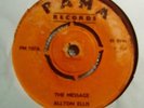 ALTON ELLIS - THE MESSAGE/ SOME TALK/ ORIG. UK ROCKSTEADY 45/ HEAR
