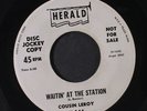 COUSIN LEROY: Crossroads / Waitin' At The Station 45 (dj, light lbl wear, very
