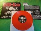 Blood For Blood - Livin' In Exile - Orange Vinyl - 4th Press 10