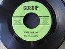 The TEARDROPS - Wait For Me rare Philly SOUL '64 Gossip 45 Rhonda Franklin