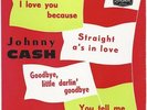 Johnny Cash I Love You Because Vinyl Single 7inch Disques London