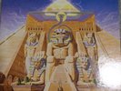 Iron Maiden Powerslave UK Early Press Textured Sleeve Inner Lyric Sheet VG+/VG
