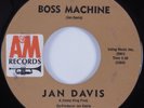 Instrumental Surf Hot Rod 45 JAN DAVIS Boss Machine A&M HEAR