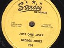 78-COUNTRY-GEORGE JONES-GONNA COME GET YOU/JUST ONE MORE on STARDAY-NICE