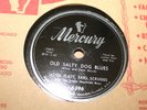 Mercury 6396 Lester Flatt Earl Scruggs Old Salty Dog Blues / Pike County 78 RPM