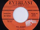 Doo Wop R&B 45 CHARTS My Diane EVERLAST HEAR