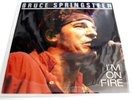 Bruce Springtseen I'm On Fire Spanish 1 Track Promo 7