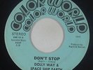 Modern Soul 45 - Dolly Way & Space Ship Earth - Don't Stop - Color World VG+ mp3
