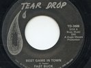 Hear- Rare Country 45- Fast Buck- Best Game In Town- Augie Meyers- Tear Drop- M-
