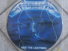METALLICA RIDE THE LIGHTNING VINYL PICTURE DISC LP 1986 1st Pressing