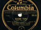 MAORI / NEW ZEALAND - Rotorua Maori Choir on Columbia, 1930 - EX