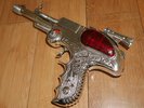 FOO FIGHTERS CHROME BCM LONE STAR SPACE OUTLAW ATOMIC PISTOL RAY GUN RARE (397)