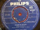 JOHNNY HALLYDAY CHILE RARE ORIGINAL PHILIPS BLACK IS BLACK INTACT CENTER