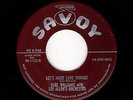 '54 R&B Shouter EARL WILLIAMS/Lee Allen Let's Make Love Tonight SAVOY VG+ HEAR
