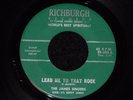 THE JAMES SINGERS Lead Me To That Rock / God Created RICHBURG GOSPEL SOUL 45 mp3