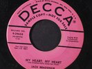 JACK BRADSHAW: Flirting With You / My Heart, My Heart 45 Country