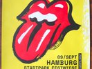 ROLLING STONES No Filter Europe 2017 Konzertposter Tourplakat Plakat Hamburg