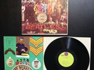 SGT PEPPER LP GREEN LIME LABEL with INSERT EXCELLENT vinyl VG+ COVER