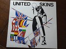 V/A United Skins LP Oi Skinhead Sampler 1982