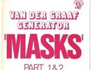 45 T VAN DER GRAAF GENERATOR masks part 1 & 2 THE FAMOUS CHARISMA LABEL 6837 345