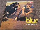 BLUR Parklife First Press Vinyl LP Record Album UK FOODLP10 UK 1994 VG-VG Rare