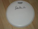 BOB HENRIT THE KINKS SIGNED DRUMHEAD