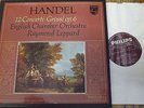 SBAL 21 Handel 12 Concerti Grossi Op. 6 / Leppard P/S 3 LP box