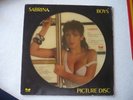 12 SABRINA boys PICTURE LP 45giri