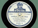 JAZZ 78 : OSCAR ALEMAN ORCHESTRA ON ODEON ARGENTINA 55418