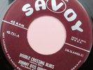 THE ROBINS & LITTLE ESTHER Double Crossing Blues 45 c. '50 SAVOY 731 JOHNNY OTIS