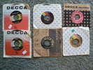 Patsy Cline: 6 Vintage 45 Records - Crazy, I Fall to Pieces + More (Decca, MCA)