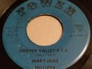 RARE NEW ORLEANS R&B SOUL FUNK 45 MARY JANE HOOPER HARPER VALLEY PTA POWER