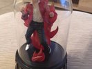 Elvis The King ltd/edt tesori porcelain hand painted Burning Love Display