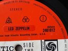 LED ZEPPELIN IV - RARE UK RED PLUM - STICKERED INVERTED FEATHER pecko duck porky
