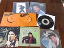 SHAKIN STEVENS..SIGNED  TRUE LOVE 45 + PIC SLEEVE SOMEBODY TOUCHED ME +OTHERS