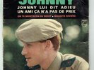 Johnny HALLYDAY Vinyle 45T EP LUI DIT ADIEU - PHILIPS Bandeau Noir 437007 RARE