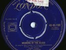 Julie London ORIG OZ Promo 45 Meaning of the blues VG+ ’57 HL1181 Vocal Jazz