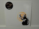 UNUSED Banksy Dirty Funker White sleeve black orange Radar Rat Hype Sticker MINT