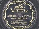 Fess Williams Royal Flush Orch on Victor V-38106  Vg+