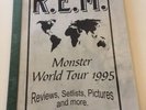 R.E.M. Monster World Tour 1995 Book (Rare )
