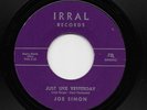 Joe Simon - Just Like Yesterday / Only A Dream (Soul/R&B, 45)