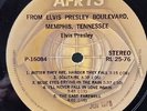 Elvis Presley - Armed Forces Radio (AFRTS) LP Record  EP BLVD  1977