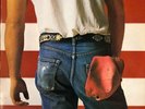 BRUCE SPRINGSTEEN born in the usa (original uk & inner/lyric insert) LP EX/VG