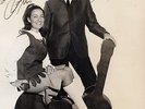 Shirley Douglas Chas McDevitt Skiffle Singer Hand Signed Large Photo & Letter