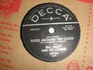 Vintage Decca 78 Record Rock Around the Clock Bill Haley And his Comets