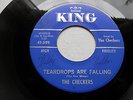 Checkers .. Teardrops Are Falling /Rock-A-Locka .. RE 45 on KING 5199 .. RARE