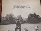 George Harrison All Things Must Pass First Pressing STCH 1- 639 YEX 818 Poster